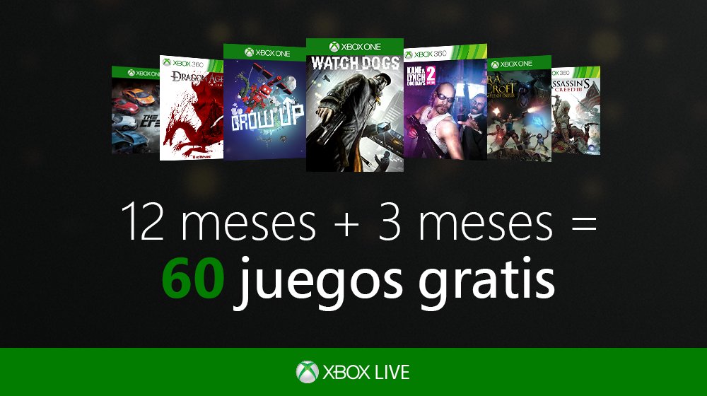 Xbox Colombia: compra 12 meses de GOLD y participa por 3 meses de regalo&nbsp;adicionales.