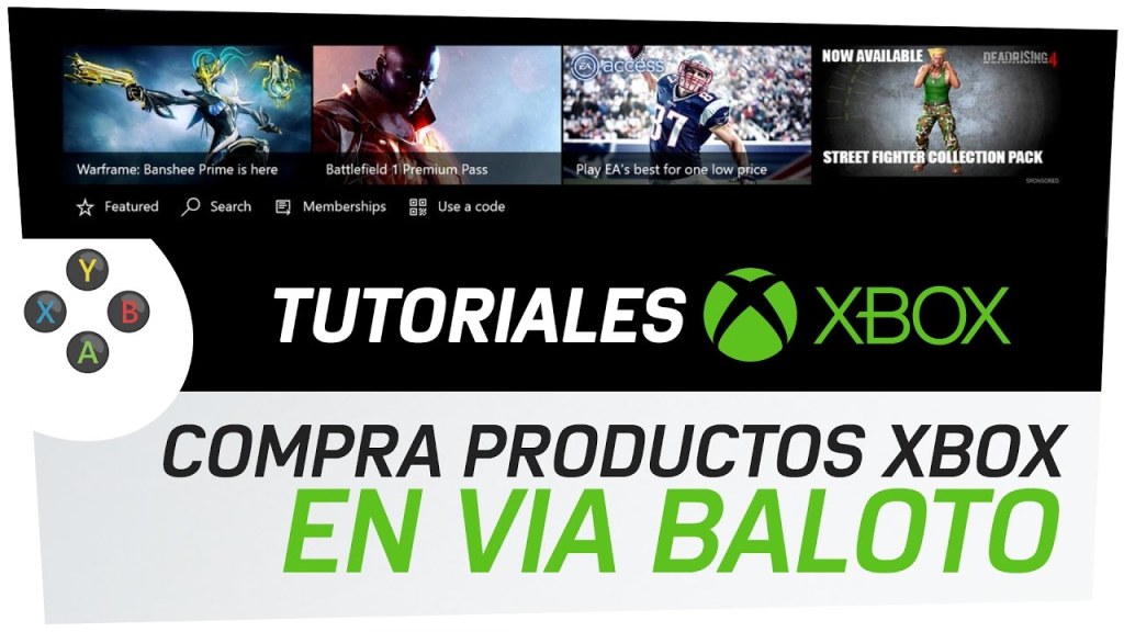 Xbox Colombia: aprende a comprar GOLD y saldo para tu cuenta por medio de&nbsp;Baloto