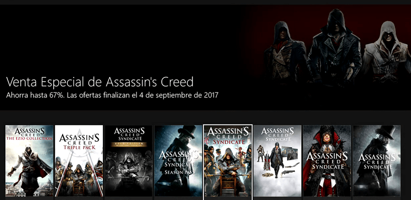 Aprovecha los descuentos que tiene Xbox en la franquicia Assassin’s&nbsp;Creed