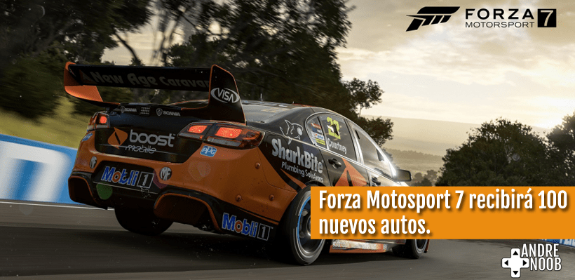 Cien nuevos autos se unen a Forza Motosport&nbsp;7