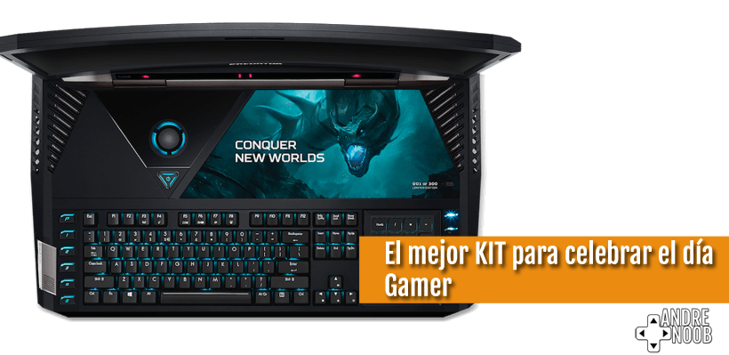 El mejor KIT para celebrar el día&nbsp;Gamer