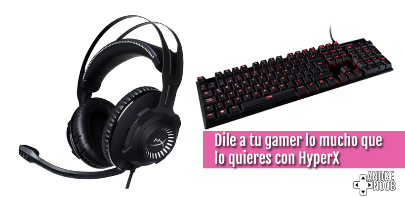 Celebra el día de amor y amistad con los productos de&nbsp;HyperX