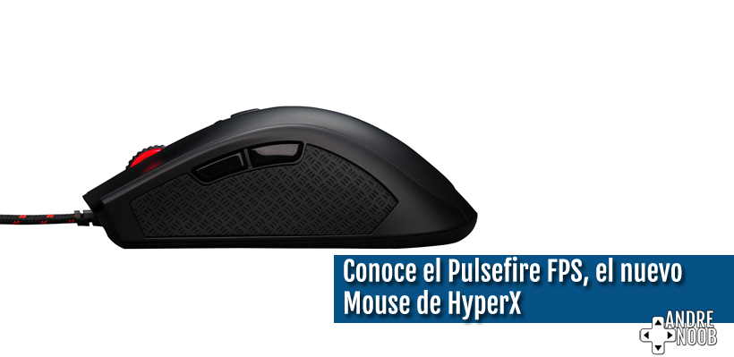 HyperX presenta en el mercado colombiano el Mouse Pulsefire FPS