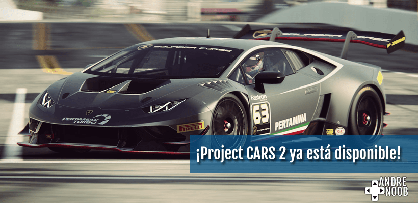 Project CARS 2 llega al mercado con la aclamación del público y de la&nbsp;crítica