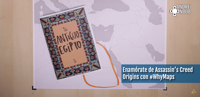 Enamórate de Assassin’s Creed Origins con&nbsp;#WhyMaps