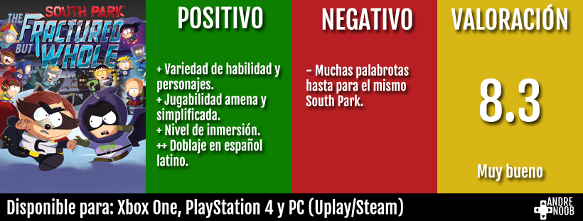 south park_califación