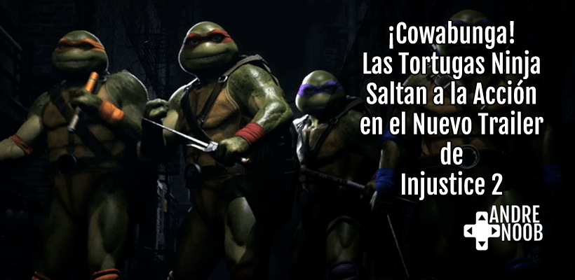 Las tortugas ninja llegan el 13 de febrero a Injustice&nbsp;2