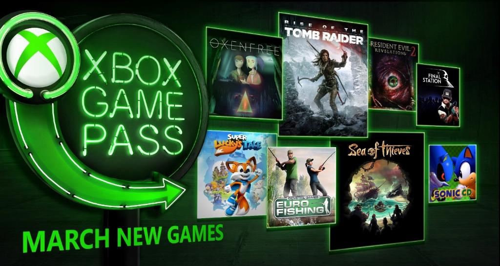 Xbox Games Pass se expande para marzo&nbsp;2018