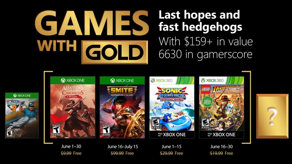 Estos son los títulos de Xbox Games with Gold para junio&nbsp;2018