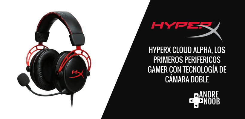 HyperX Cloud Alpha,  los primeros audífonos en la industria gaming con tecnología de cámara&nbsp;doble