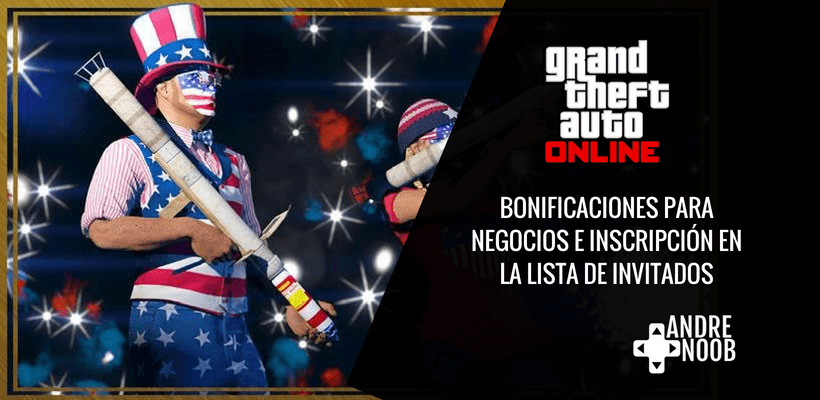 GTA Online conmemora el 04 de&nbsp;julio.