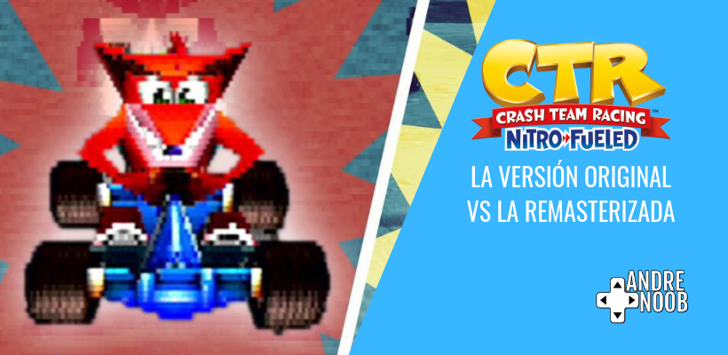 Crash Team Racing Nitro-Fueled se compara con su versión&nbsp;original