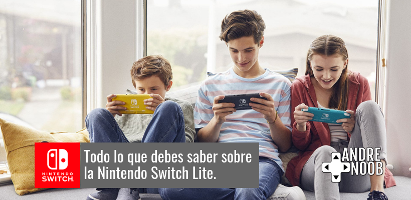 Todo lo que debes saber sobre la Nintendo Switch Lite.