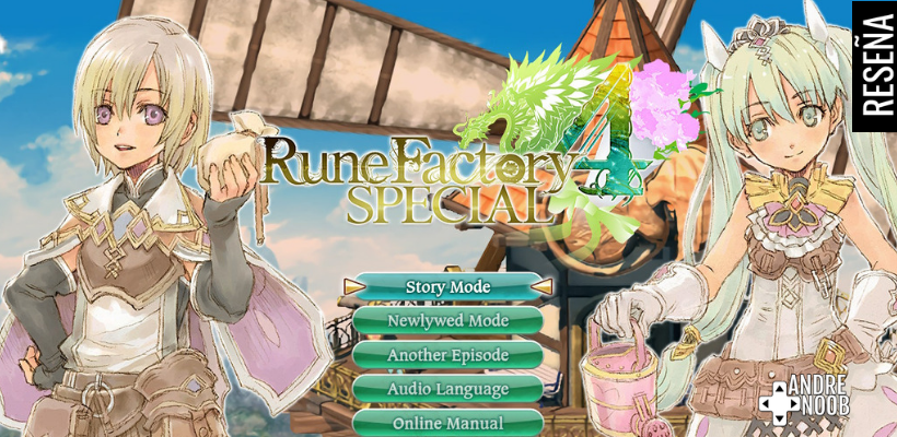 RUNE FACTORY 4 SPECIAL –&nbsp;Reseña