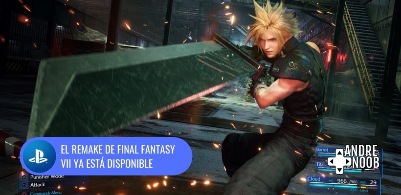 ¡Final Fantasy VII Remake ya está&nbsp;disponible!