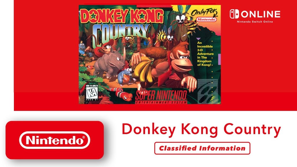 Donkey Kong Country se une a Nintendo Switch&nbsp;Online