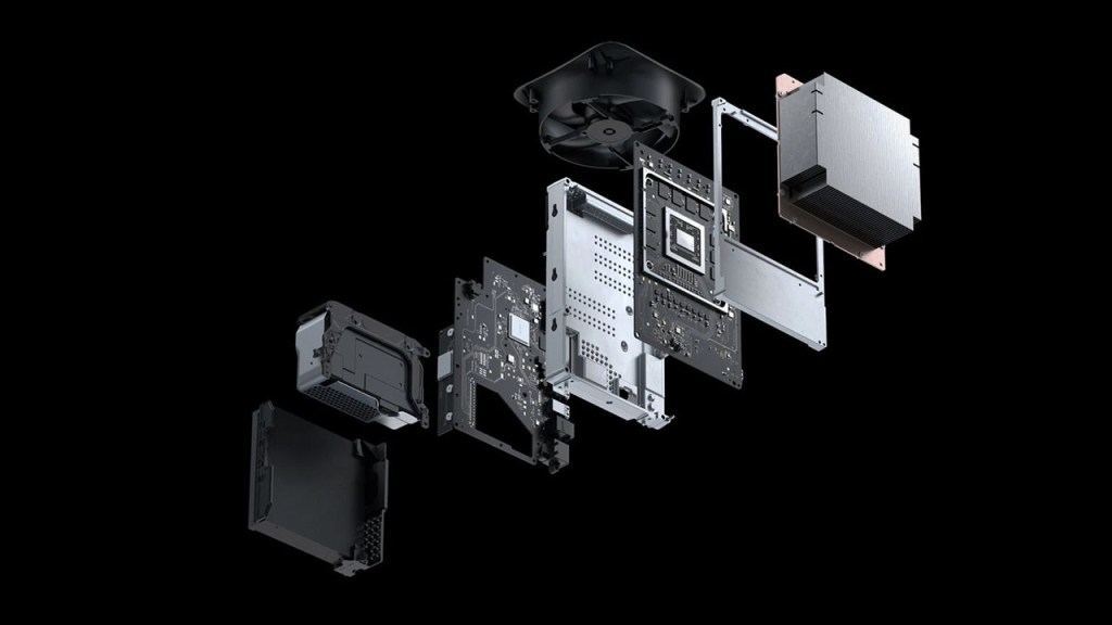 Xbox Series X por dentro