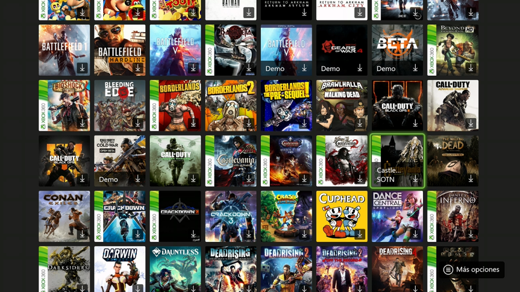 Castlevania SOTN es retrocompatible con Xbox One y Xbox Series