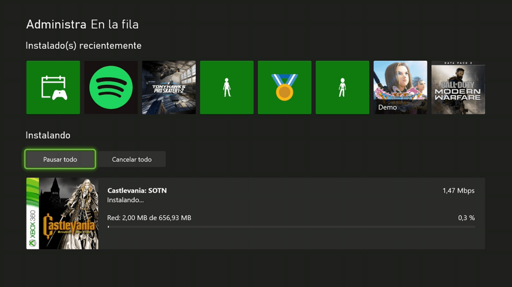 Ahora solo debes esperar que la instalación termine