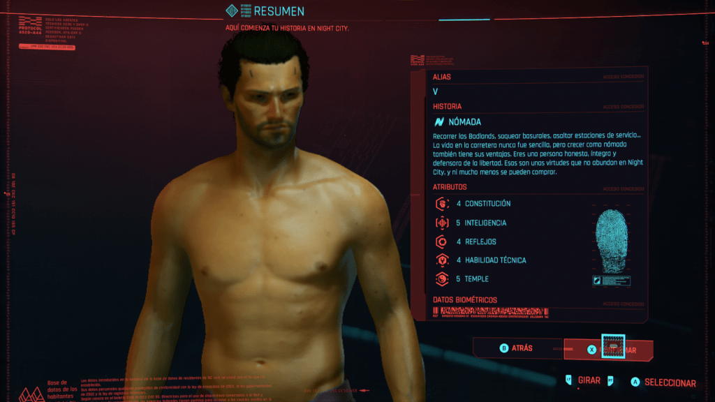 Tu personaje puede tener su propio inicio