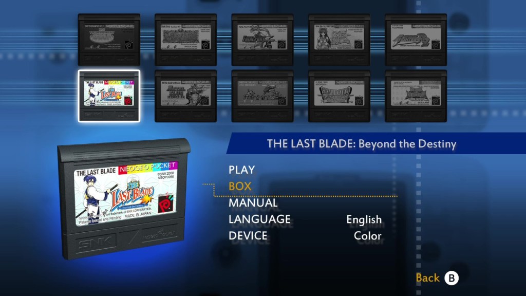 Ya está disponible la Neo Geo Pocket Color Selection Vol. 1 para Nintendo&nbsp;Switch