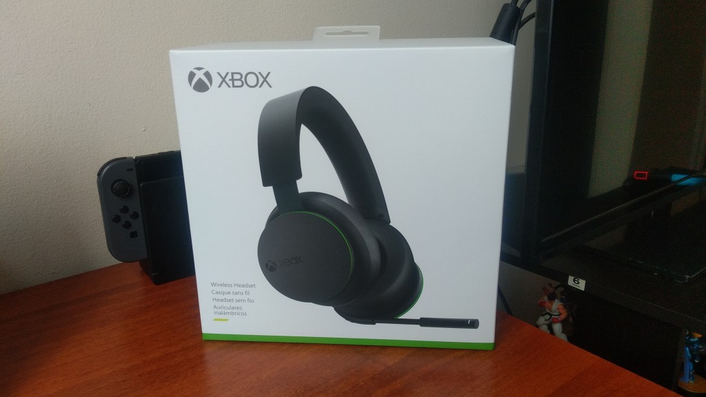 Así se ve la caja de los headsets.