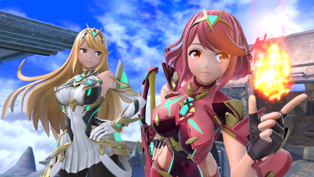 Pyra & Mythra llegan mañana a Super Smash Bros&nbsp;Ultimate