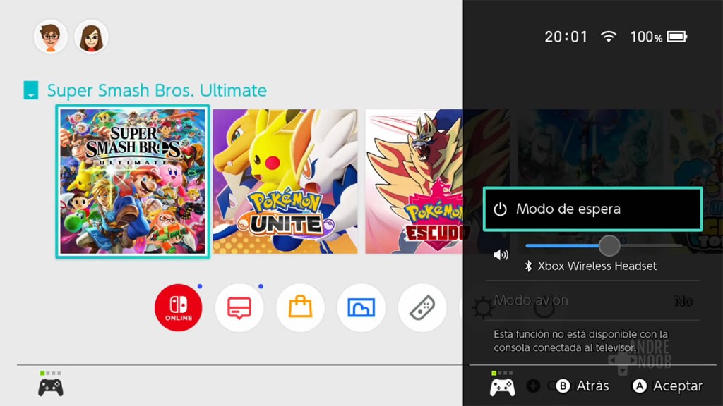 Nintendo Switch: ya puedes conectar auriculares bluetooth directamente a la&nbsp;consola