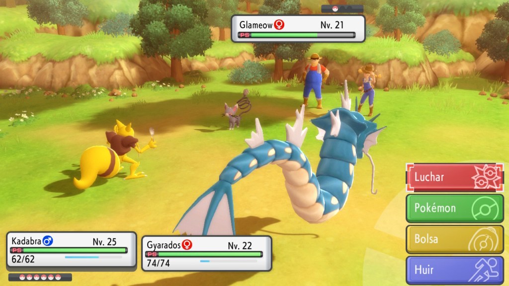 Los combates 2 vs 2 son una sorpresa del juego.