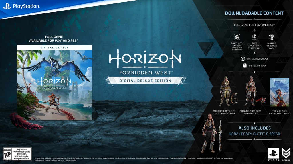 Horizon Forbidden West: Edición digital  de lujo