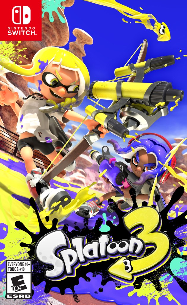 Portada de Splatoon 3 para Nintendo Switch