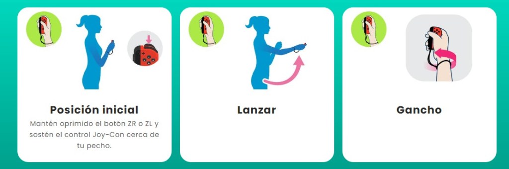 Nintendo Switch Sports - Movimientos de Bolos