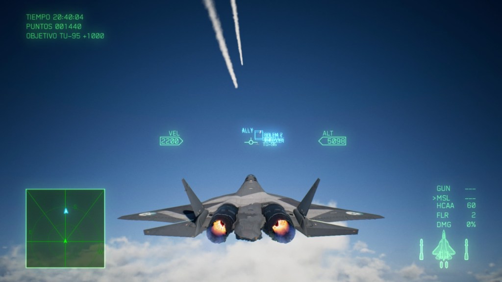 ¿Vale la pena ACE COMBAT 7: UNKNOWN SKIES | Top Gun: Maverick&nbsp;DLC?