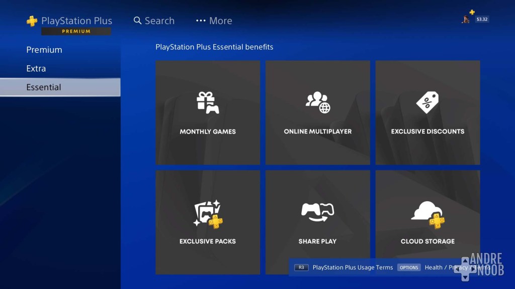PS Plus Essential