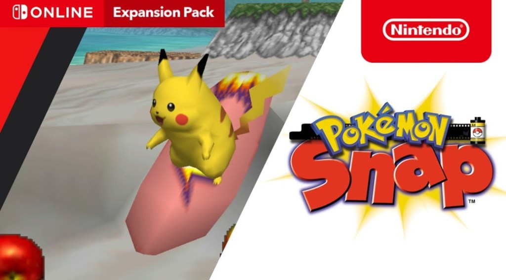 Nintendo Switch Online: recibe a Pokémon Snap en su paquete de&nbsp;expansión