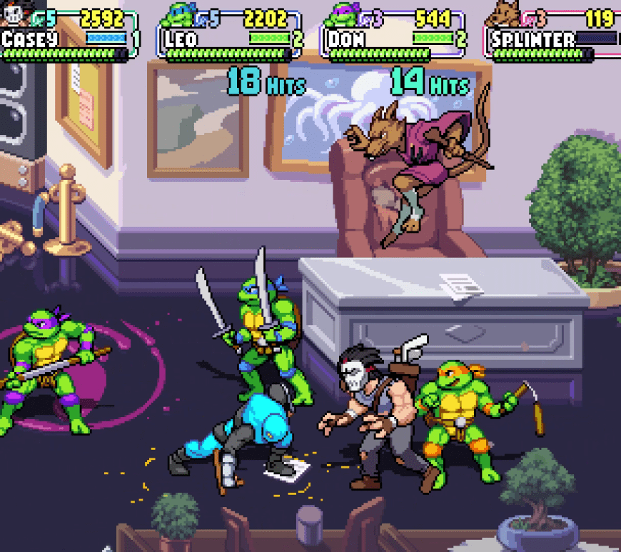 Teenage Mutant Ninja Turtles Shredder’s Revenge Crossplay Andrenoob