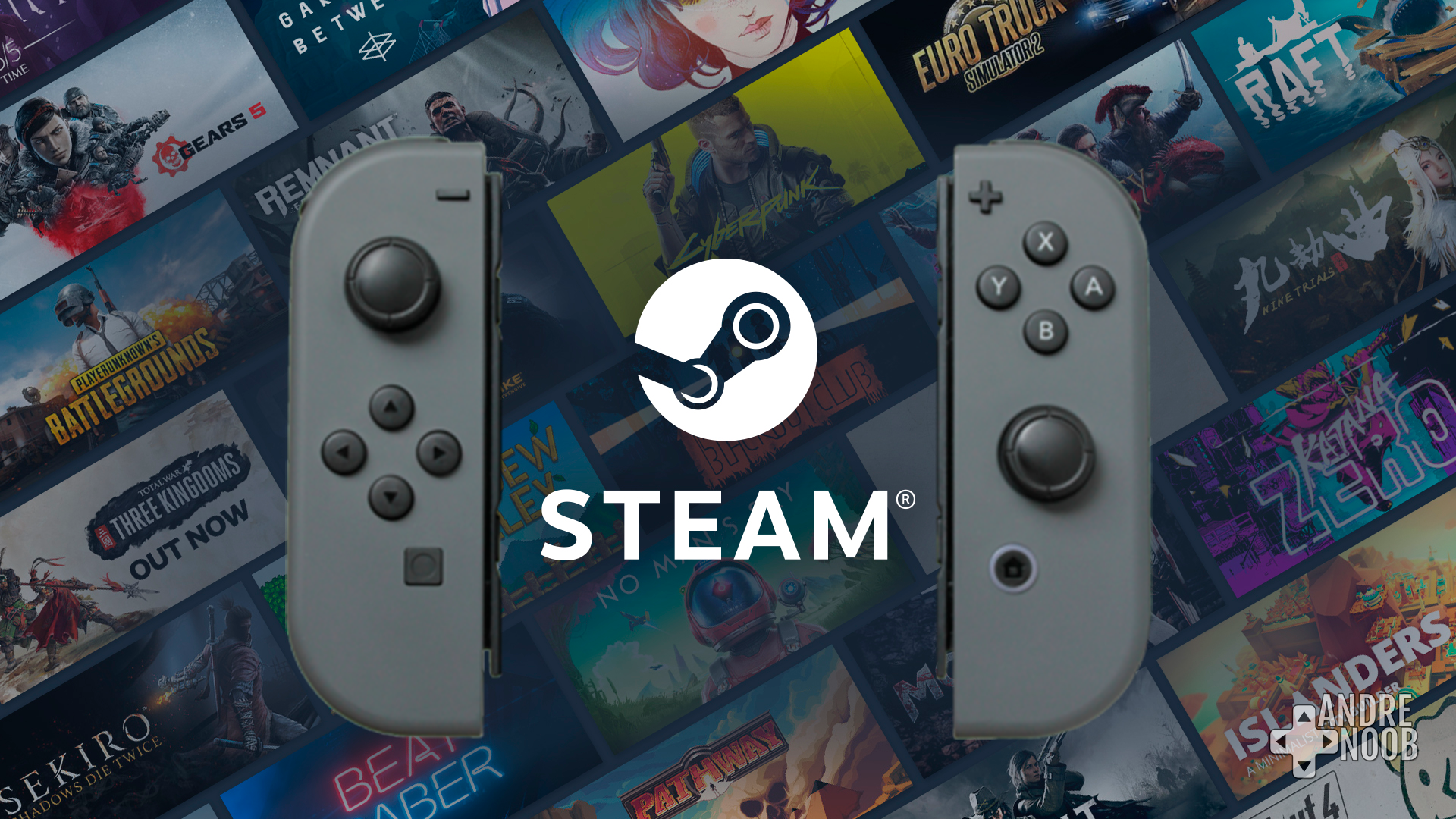 Steam: añade soporte y compatibilidad con los Joy – Cons de Nintendo Switch