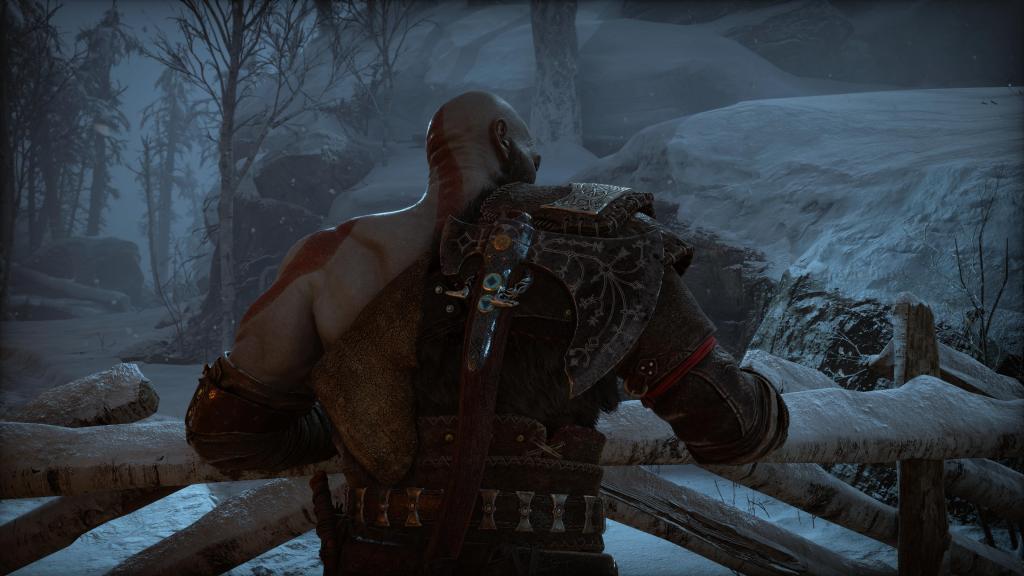 Kratos en PS5.