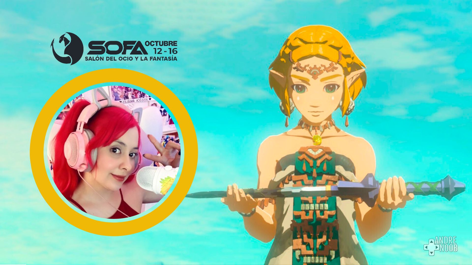 SOFA 2023: Jessica Ángeles, la voz de Zelda, estará en Colombia