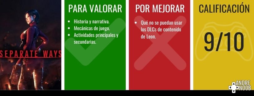 Analisis Resident Evil 4: Separate Ways PS4