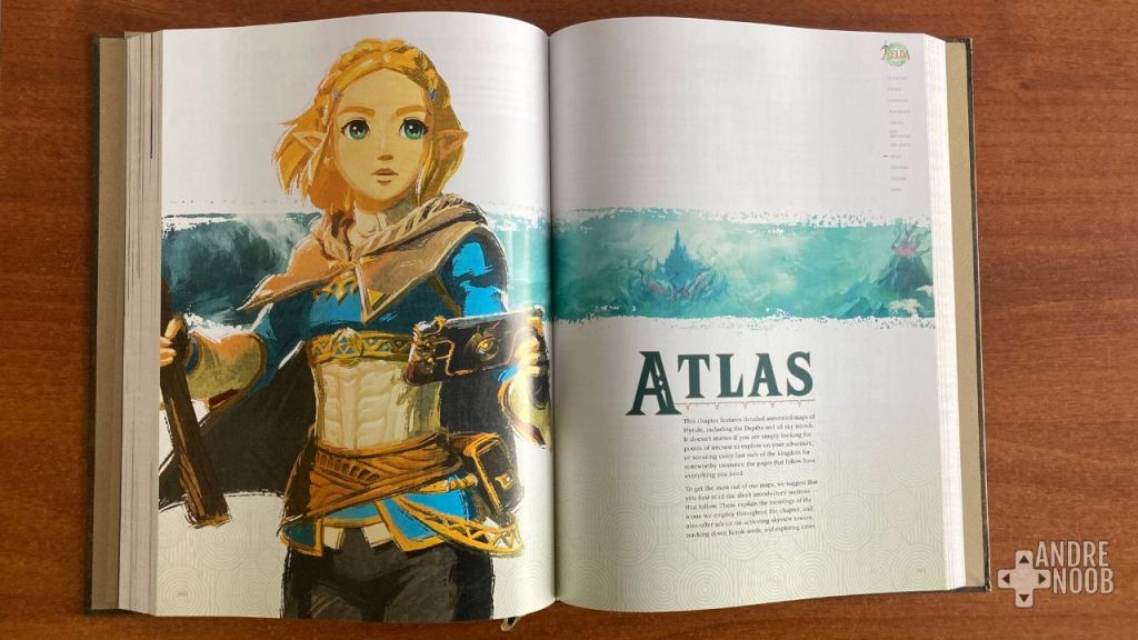 mapas guia coleccionista zelda tears of the kingdom