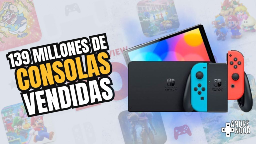 Nintendo Switch superó las 139 millones de consolas en&nbsp;2023