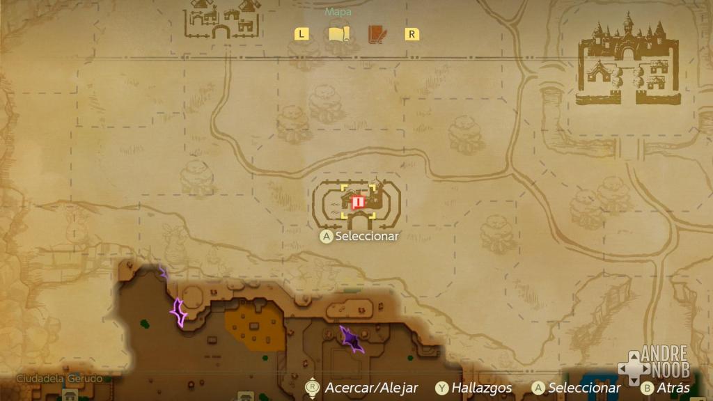 Racho Hyrule para conseguir el caballo de Zelda en Echoes of Wisdom