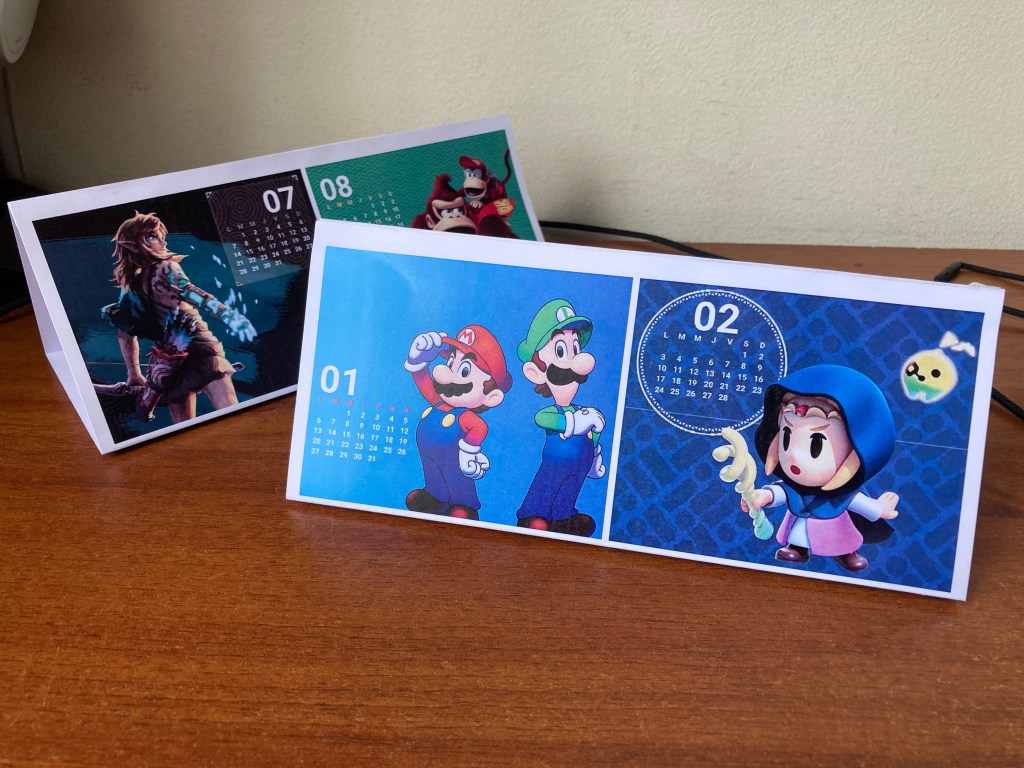 My Nintendo: ¿cómo imprimir y armar el calendario&nbsp;2025?