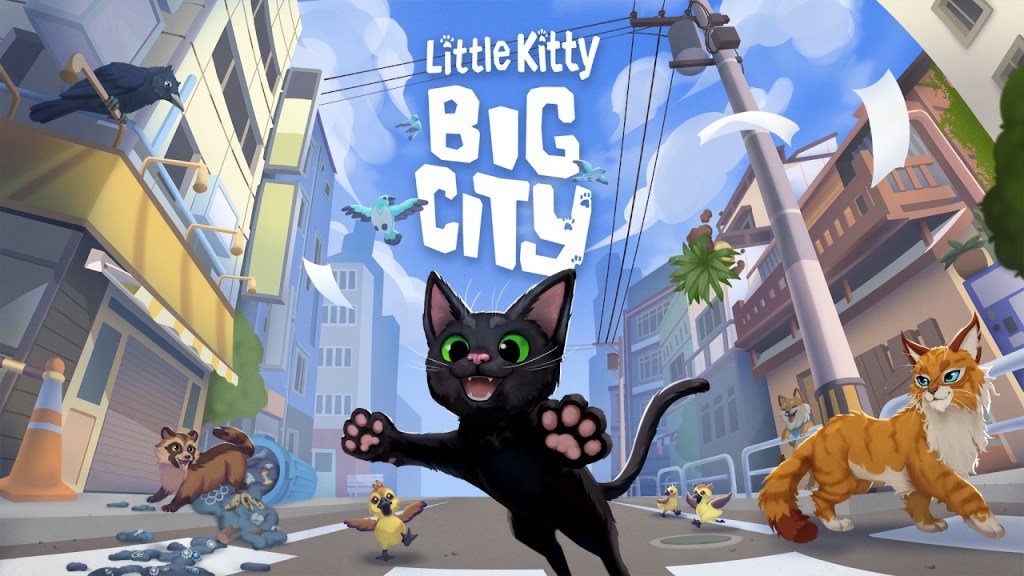 Little Kitty Big City lanzamiento PlayStation PS4 PS5 juego de aventuras felino
