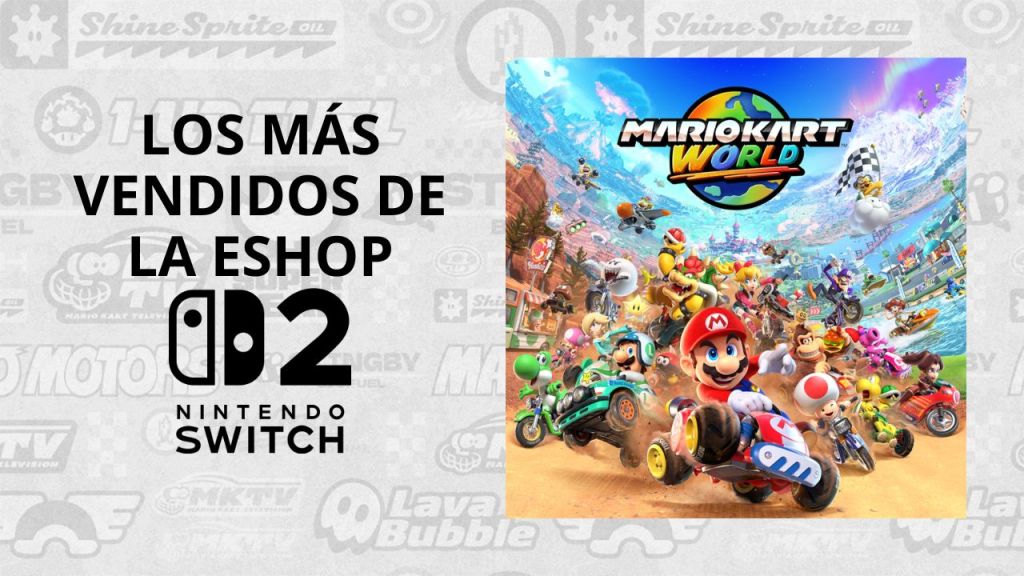 Nintendo Switch 2: los 15 juegos más vendidos en la eShop en el&nbsp;lanzamiento