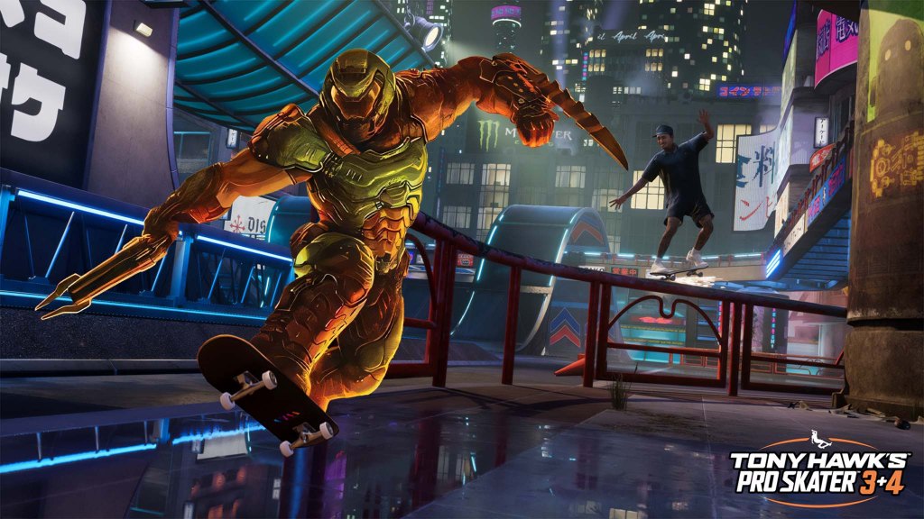 Las Tortugas Ninjas y Doom Slayer harán su aparición en Tony Hawk’s Pro Skater 3 +&nbsp;4