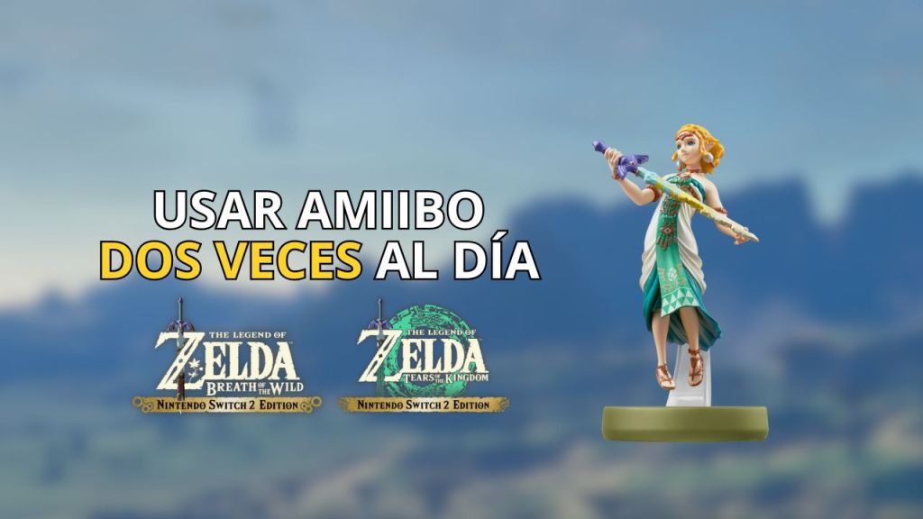 Nintendo Switch 2: ¿Cómo usar un Amiibo dos veces al día en Zelda: Breath of the Wild y Tears of the&nbsp;Kingdom?