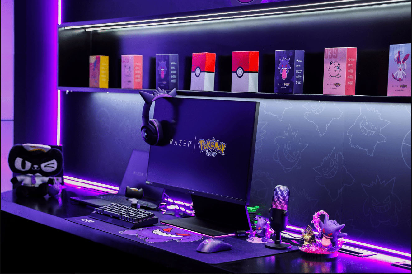 Razer expande su colección Pokémon con los nuevos periféricos Gengar Edition