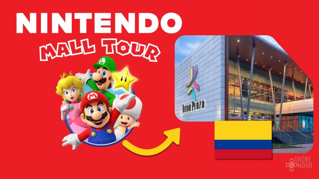 Nintendo Mall Tour 2025 ya tiene fecha para&nbsp;Colombia